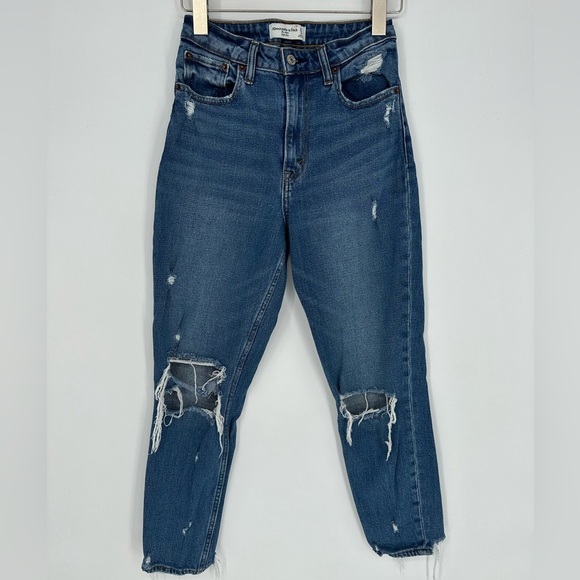 Abercrombie & Fitch High Rise Mom Jeans size 25/0 - Picture 6 of 6